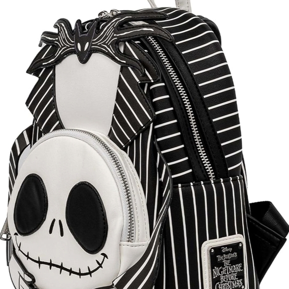 Jack Skelington loungefly backpack - Picture 2 of 4